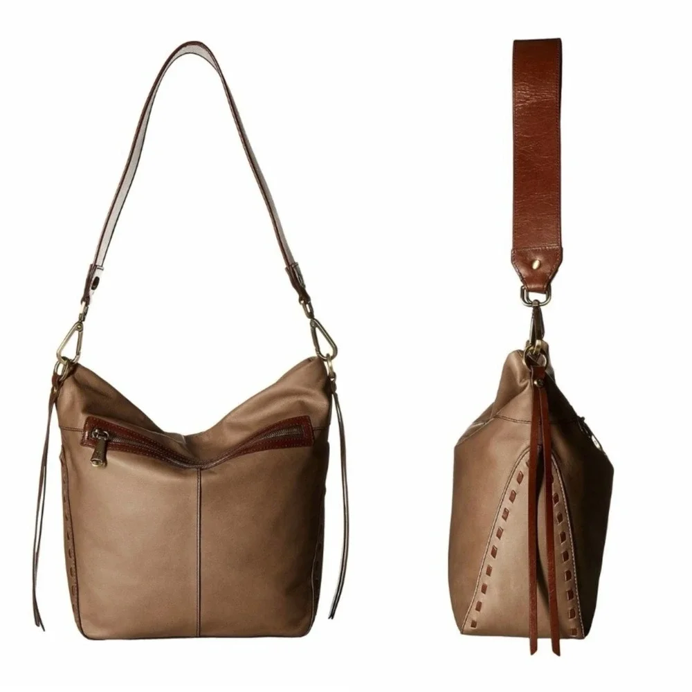 Hobo International Canyon Leather Shoulder Bag, Dark‎ Brown